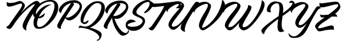 Thirtylane - Modern Script Font UPPERCASE