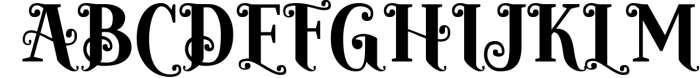 Thorse Font UPPERCASE