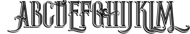 Thunder Typeface 5 Font UPPERCASE