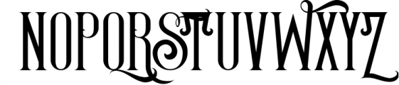Thunder Typeface 7 Font UPPERCASE