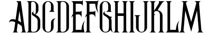 Thunder Typeface 7 Font LOWERCASE