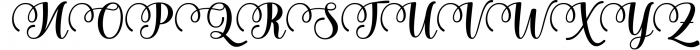 the Sunshine elegant Calligraphy font 1 Font UPPERCASE