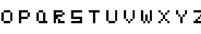 THE CALL (an official android game font) Regular Font UPPERCASE