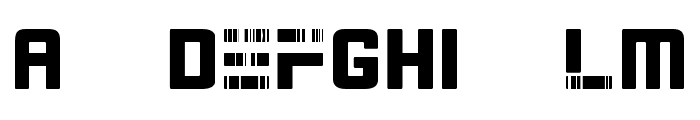THE GIFTED Font UPPERCASE