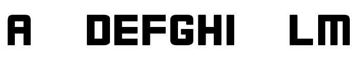 THE GIFTED Font LOWERCASE