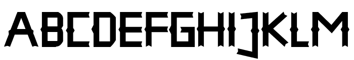 THE HAMPHA Font LOWERCASE