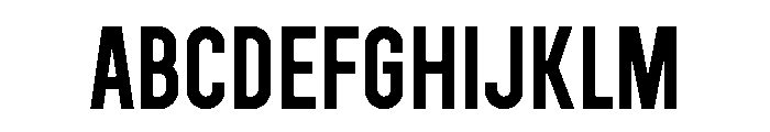 THE POSTER FONT DEMO Font UPPERCASE