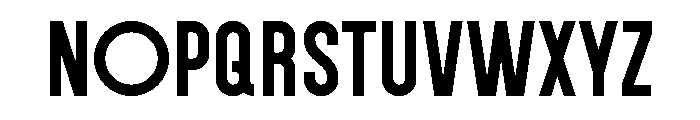 THE POSTER FONT DEMO Font UPPERCASE