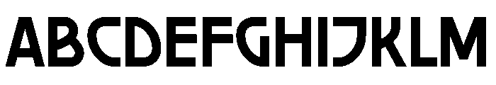 THE RETRO FONT DEMO Font UPPERCASE