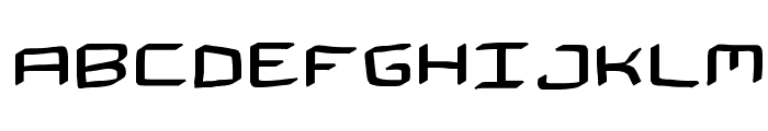 THE SPACEMAN Font UPPERCASE