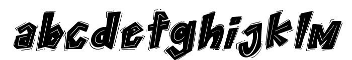 THEYGI Italic Font LOWERCASE