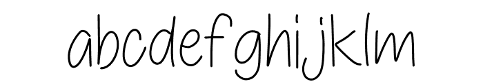 THIN NIGHT FONT