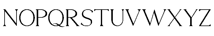 THORIN Regular Font UPPERCASE