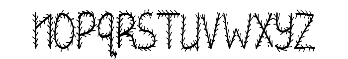 THORNY Font LOWERCASE