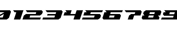 THROTTLE Font OTHER CHARS