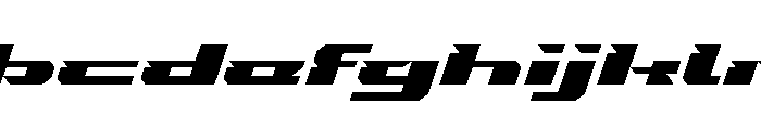 THROTTLE FONT