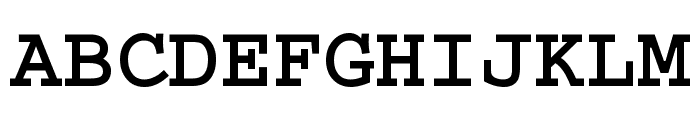 Thabit-Bold Bold Font UPPERCASE