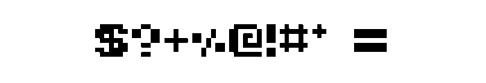 ThaleahFat Font OTHER CHARS