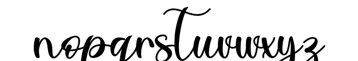 Thanks Christmas - Personal Use Font LOWERCASE
