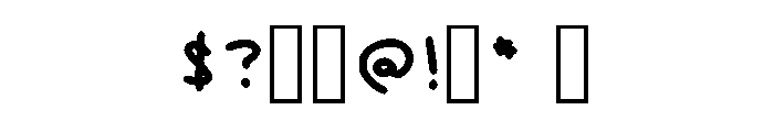 Thats Less Than Last Ti Regular Font OTHER CHARS