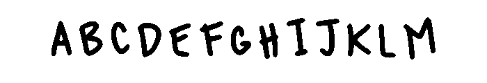 Thats Less Than Last Ti Regular Font UPPERCASE