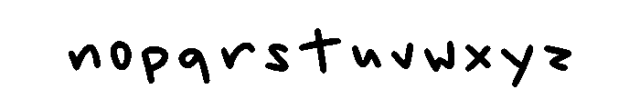 Thats Less Than Last Ti Regular Font LOWERCASE