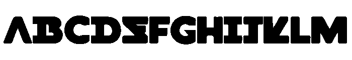 The 8th Dimension Font UPPERCASE