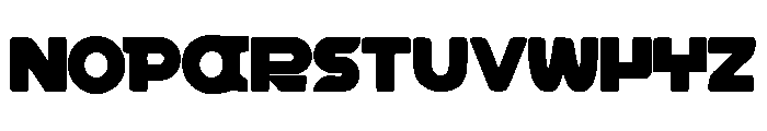 The 8th Dimension Font LOWERCASE