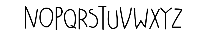 The Abems Demo Font UPPERCASE