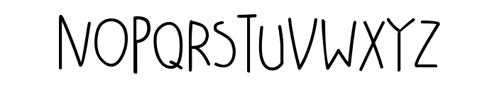 The Abems Demo Font LOWERCASE