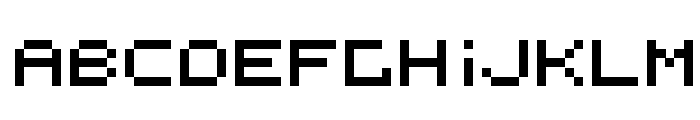 The Abnerverse Font Regular Font UPPERCASE