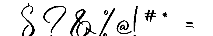 The Addams Family Font OTHER CHARS