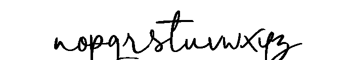 The Addams Family Font LOWERCASE