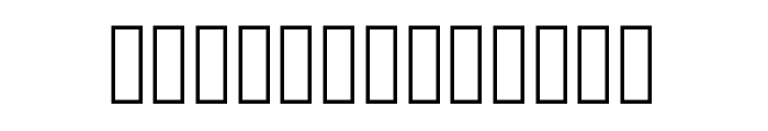 The Alphabet Regular Font LOWERCASE