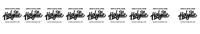 The Arthaya DEMO Font OTHER CHARS