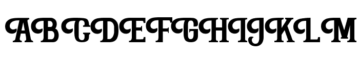 The Arthaya DEMO Font UPPERCASE