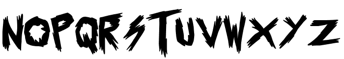 The Asesino Font UPPERCASE