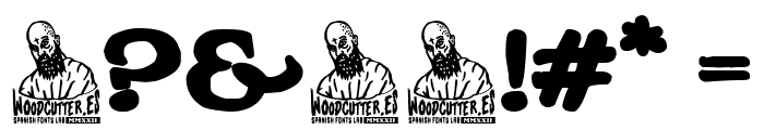 The Bad & The Bunny Font OTHER CHARS