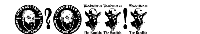 The Bandido Font OTHER CHARS