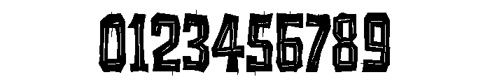 The Bandit and the Lone Rider Font OTHER CHARS