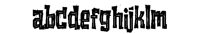 The Bandit and the Lone Rider FONT