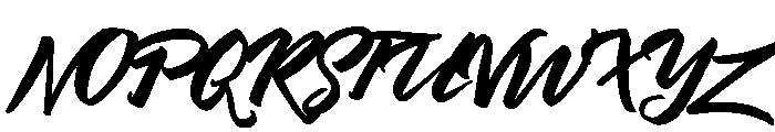 The Beard FREE PERSONAL US Reg Font UPPERCASE