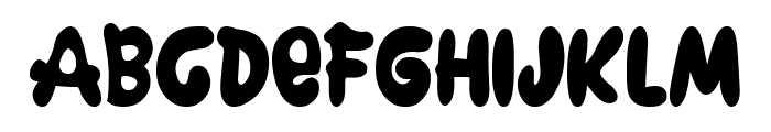 The Big Joe Font UPPERCASE
