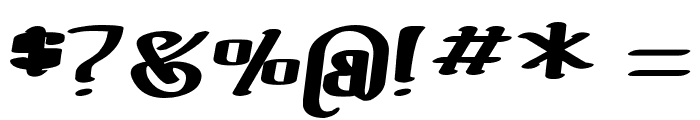 !The Black Bloc Bold Italic Font OTHER CHARS