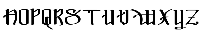 !The Black Bloc Font UPPERCASE