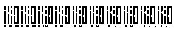 The Black Knight ikiiko.com Font OTHER CHARS
