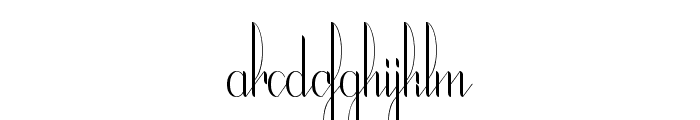 The Black Manba Font LOWERCASE