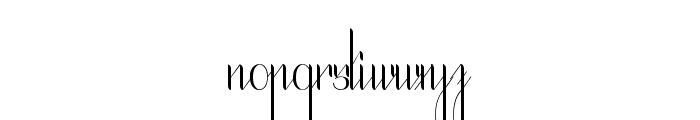 The Black Manba Font LOWERCASE