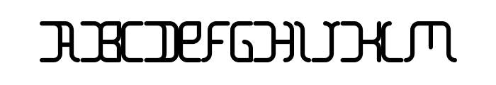 The Block Font UPPERCASE