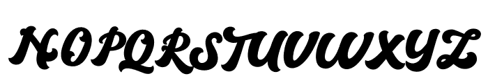 The Brandy Font UPPERCASE